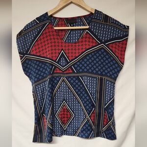 Cap Sleeve Blouse Size Small Petite